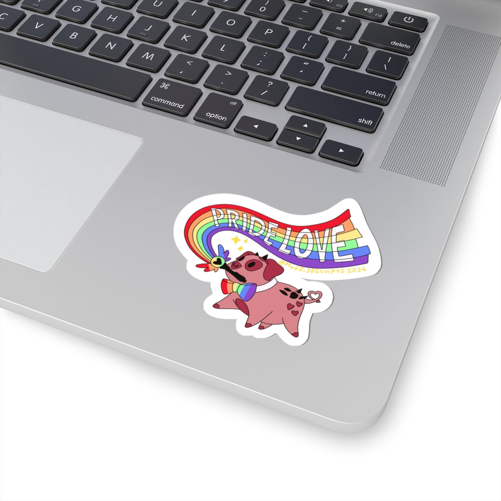 Pride Love nuggets Kiss-Cut Sticker
