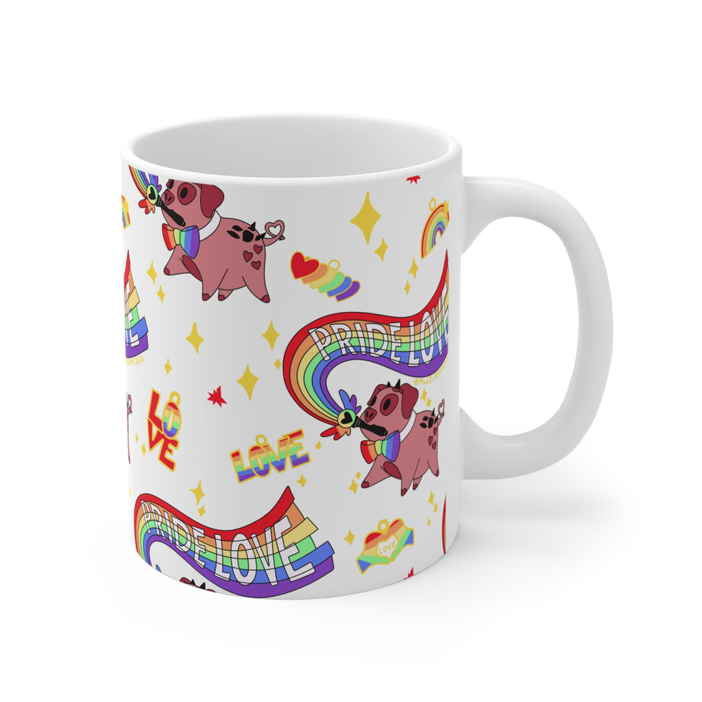Pride Love nuggets — mug 11oz