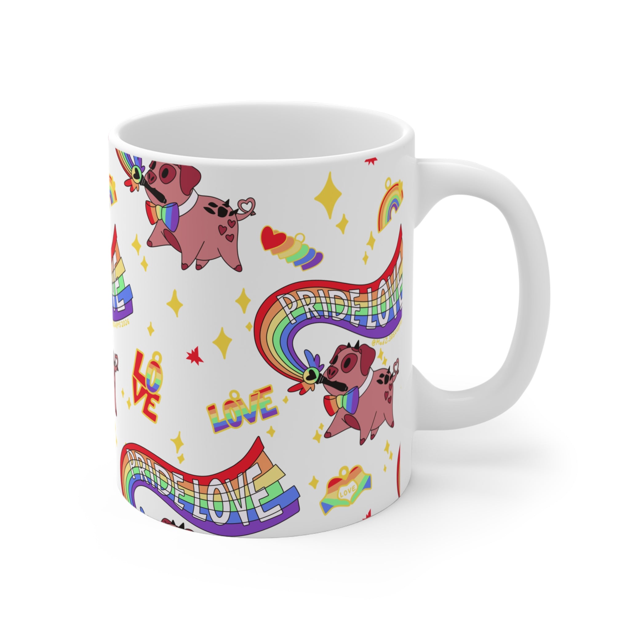 Pride Love nuggets — mug 11oz
