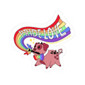 Pride Love nuggets Kiss-Cut Sticker