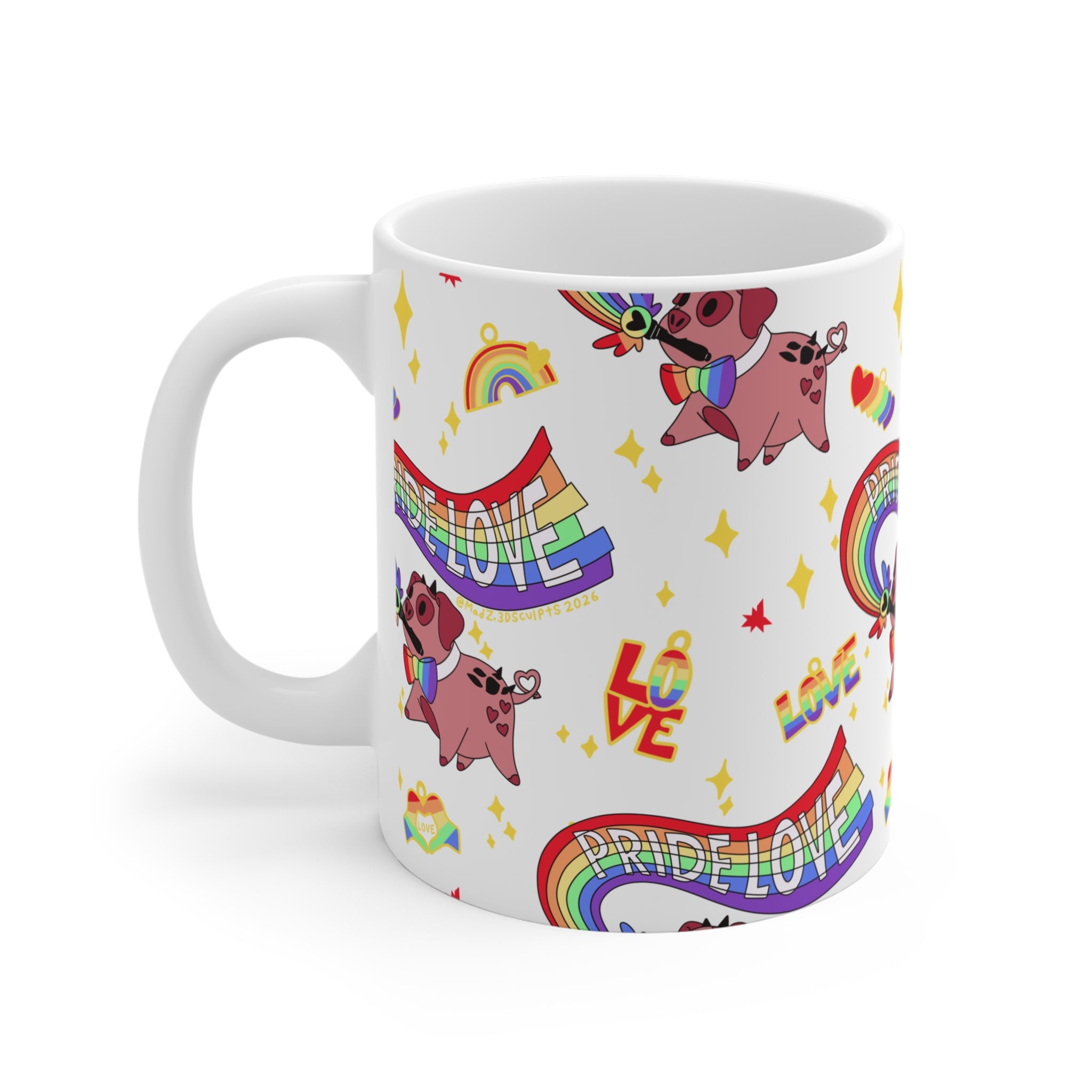 Pride Love nuggets — mug 11oz