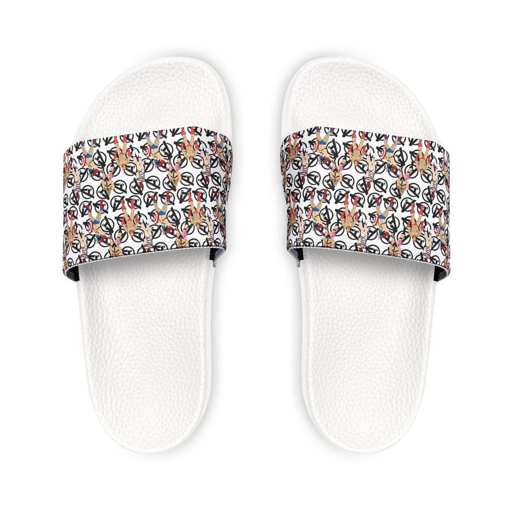 Men's gag hero Slide Sandals — Patterned Removable-Strap Beach Slides
