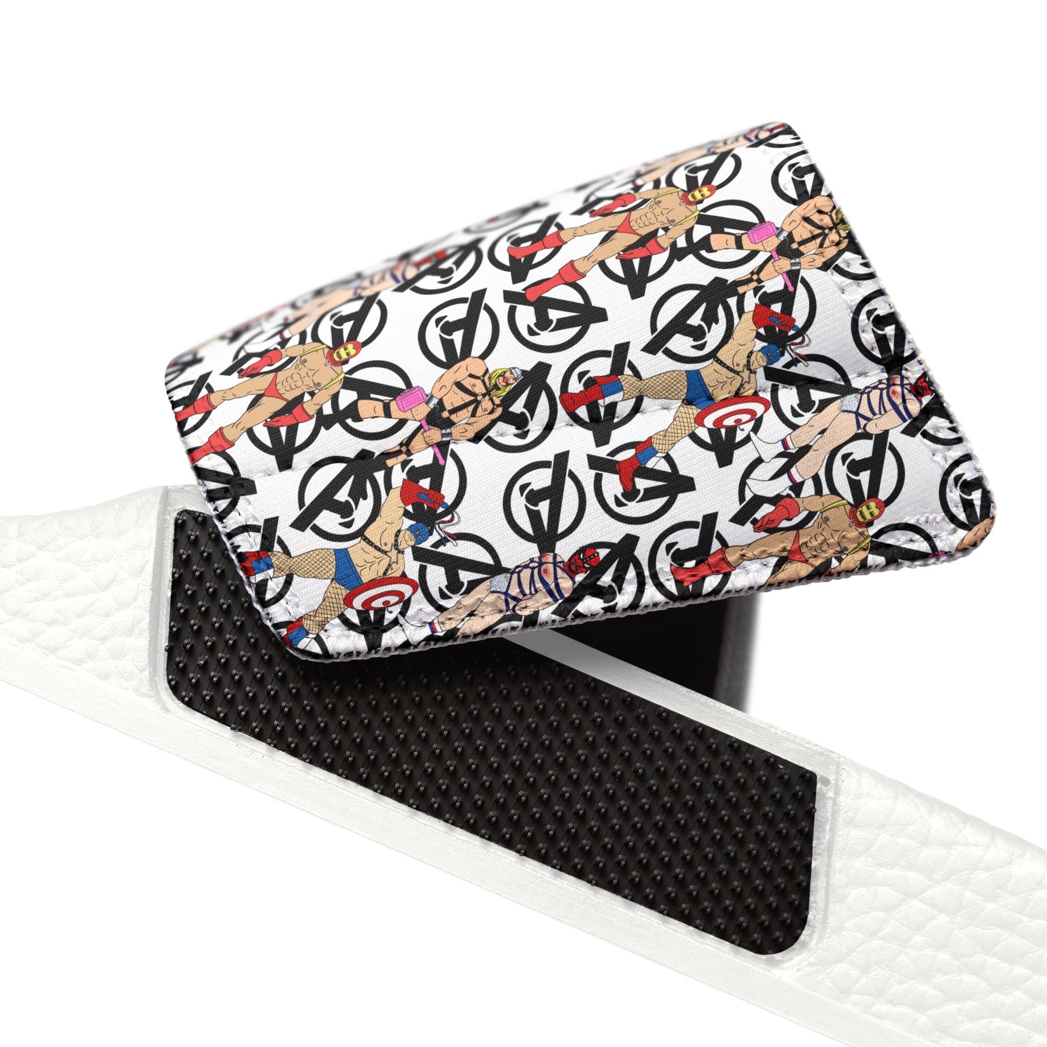 Men's gag hero Slide Sandals — Patterned Removable-Strap Beach Slides