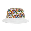 Donkey Bong Retro Pattern Bucket Hat — Retro Gamer AOP Sun Hat