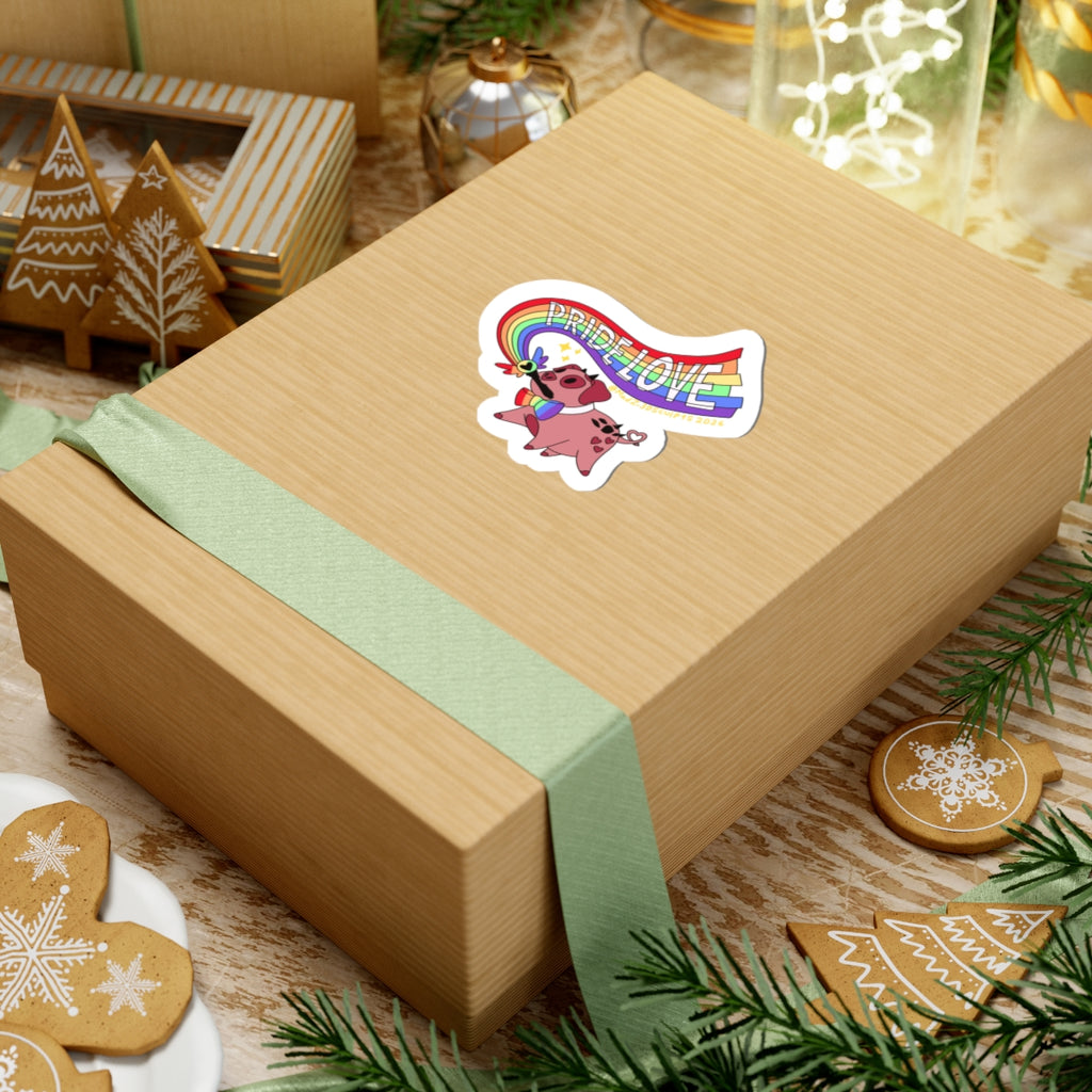 Pride Love nuggets Kiss-Cut Sticker