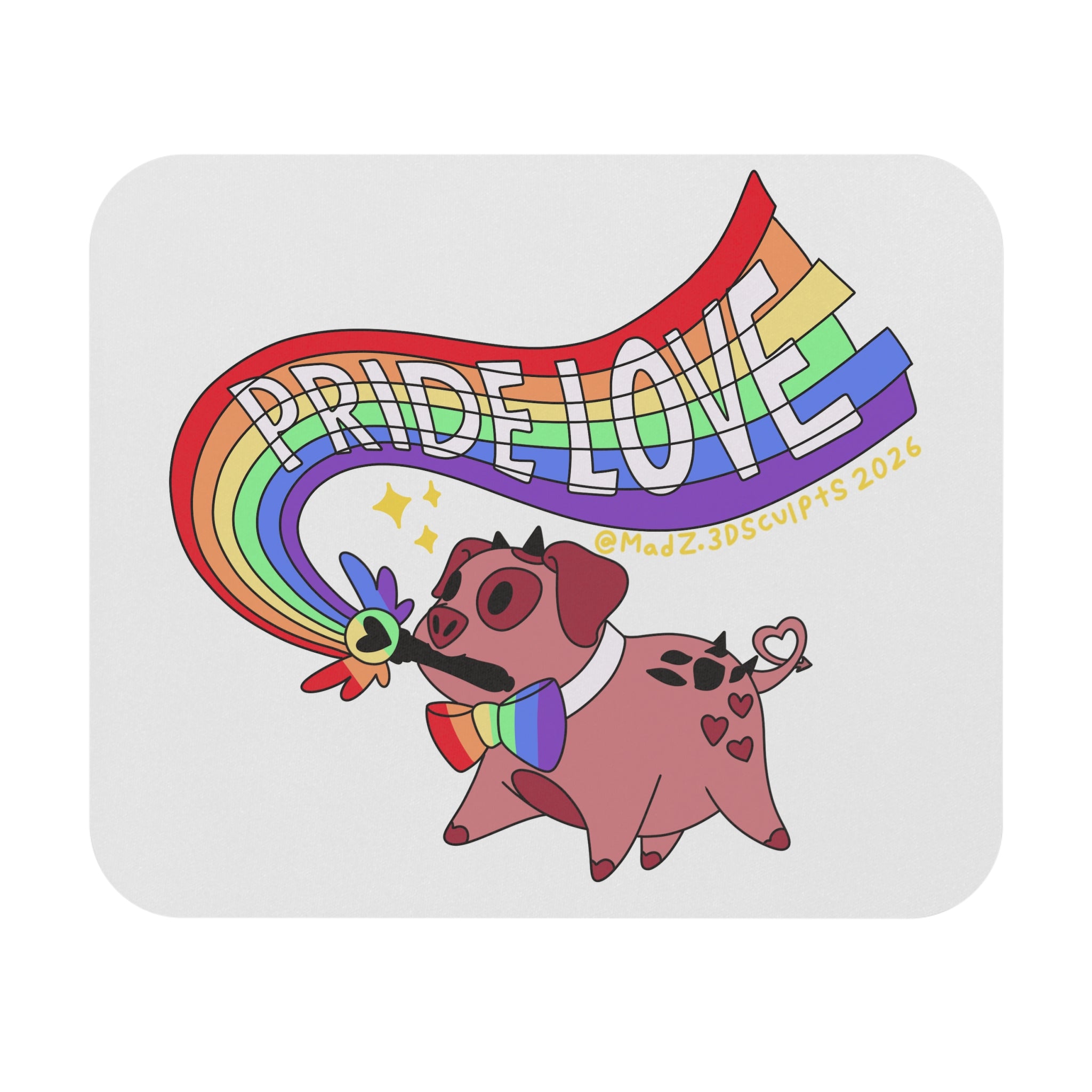 Pride Love nuggets Mouse Pad
