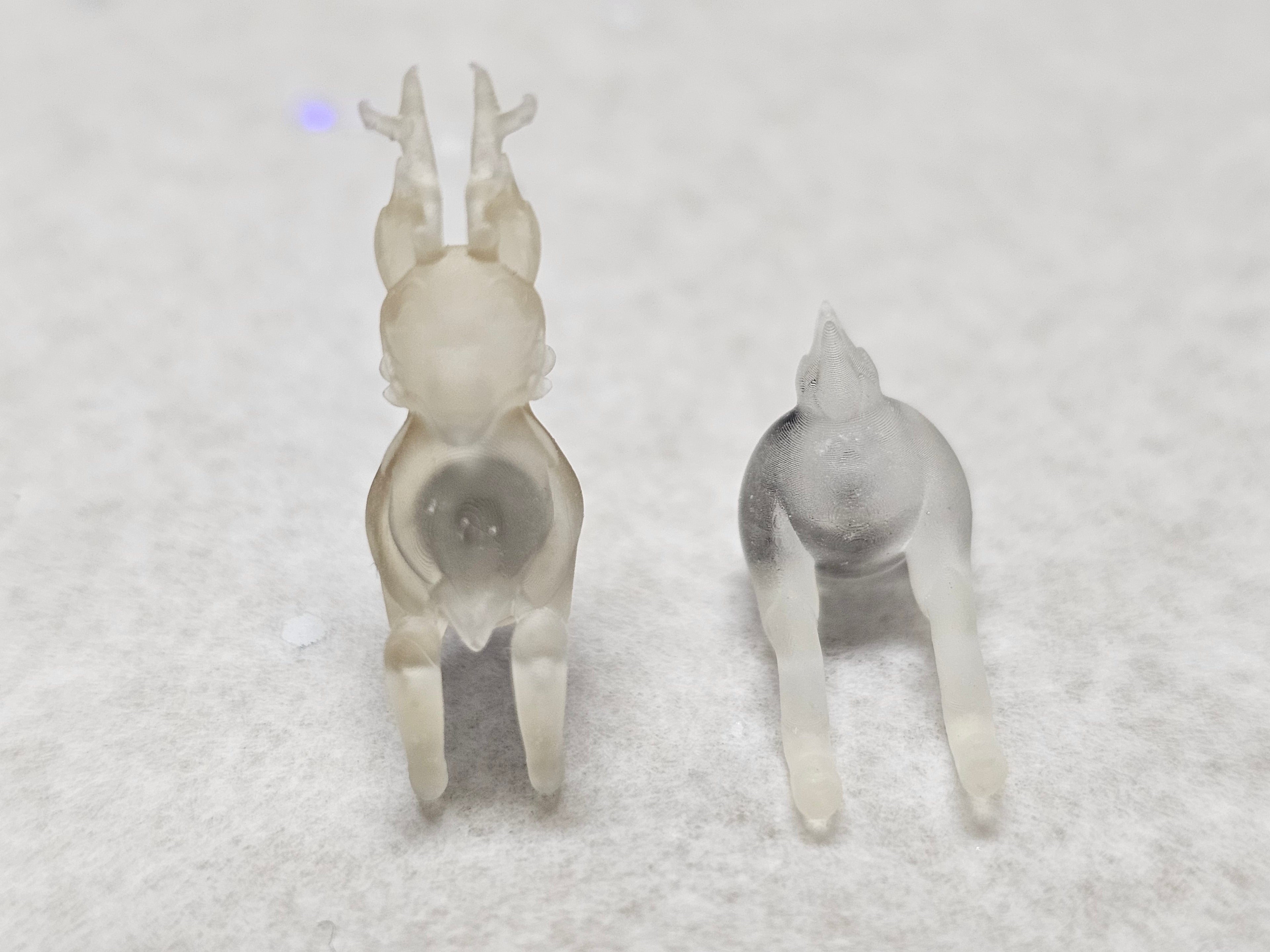 Alastor diy deer earrings NO BALLS