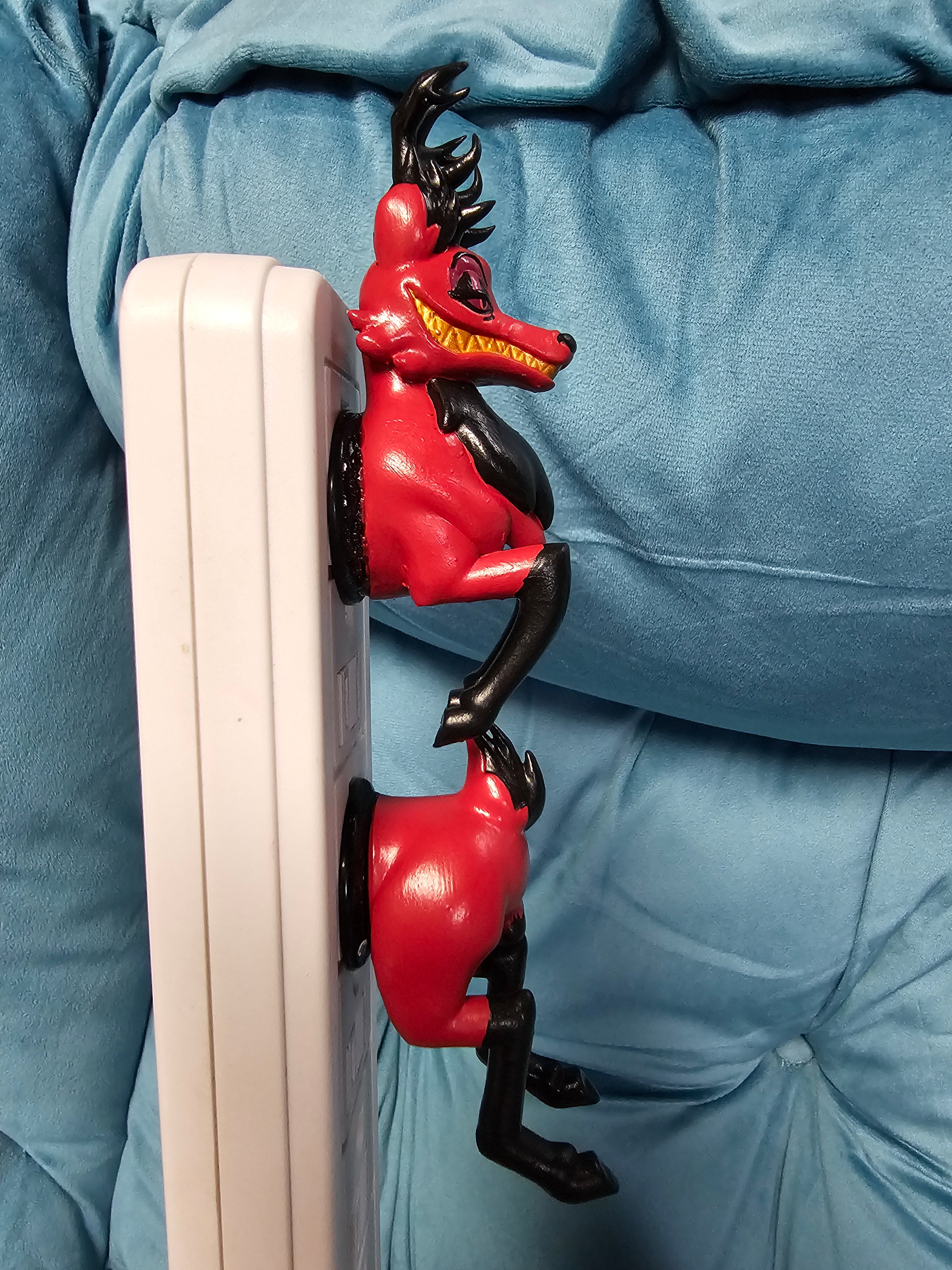 Alastor deer wall outlets/gag novelty balls! With one sticker!