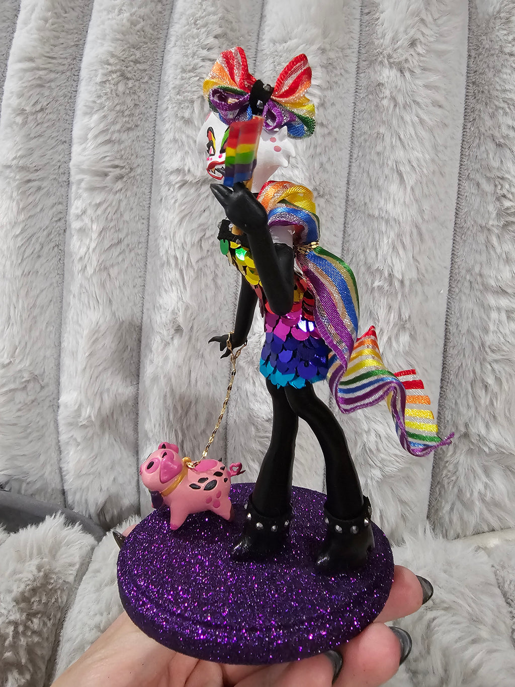 Pride 2026 Angel Dust figurine!